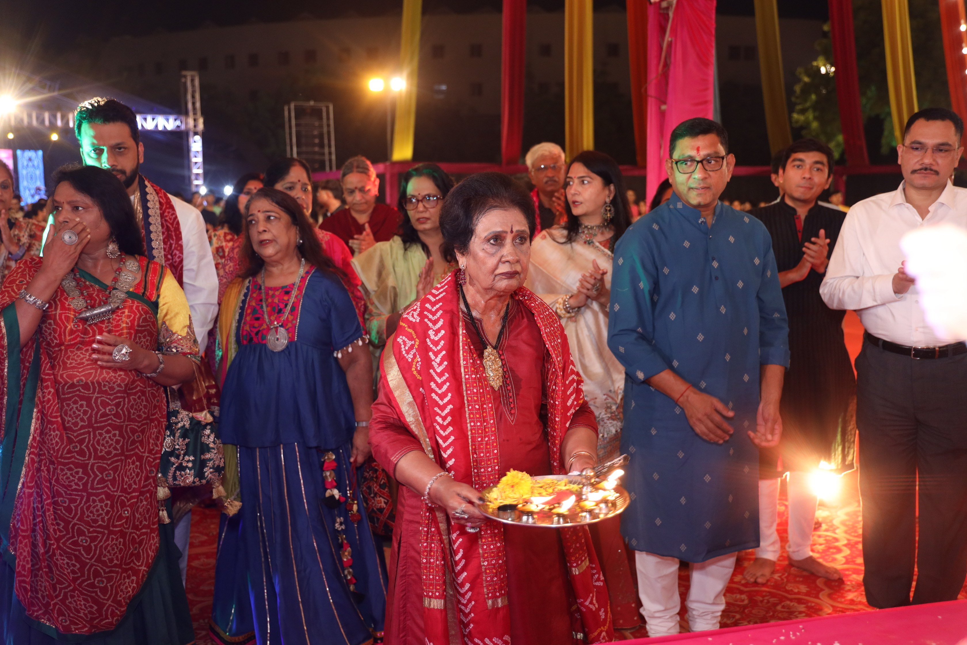 Navratri Evening Celebrations Illuminate Anand Niketan Satellite Campus with Sheri Garba 2023