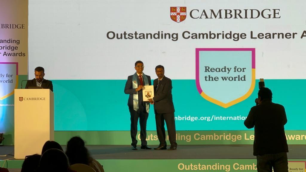 Learners from Anand Niketan International win prestigious Outstanding Cambridge Learner Awards