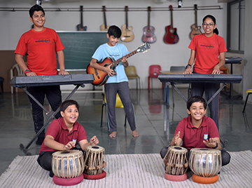 Music, Dance & Drama Rooms