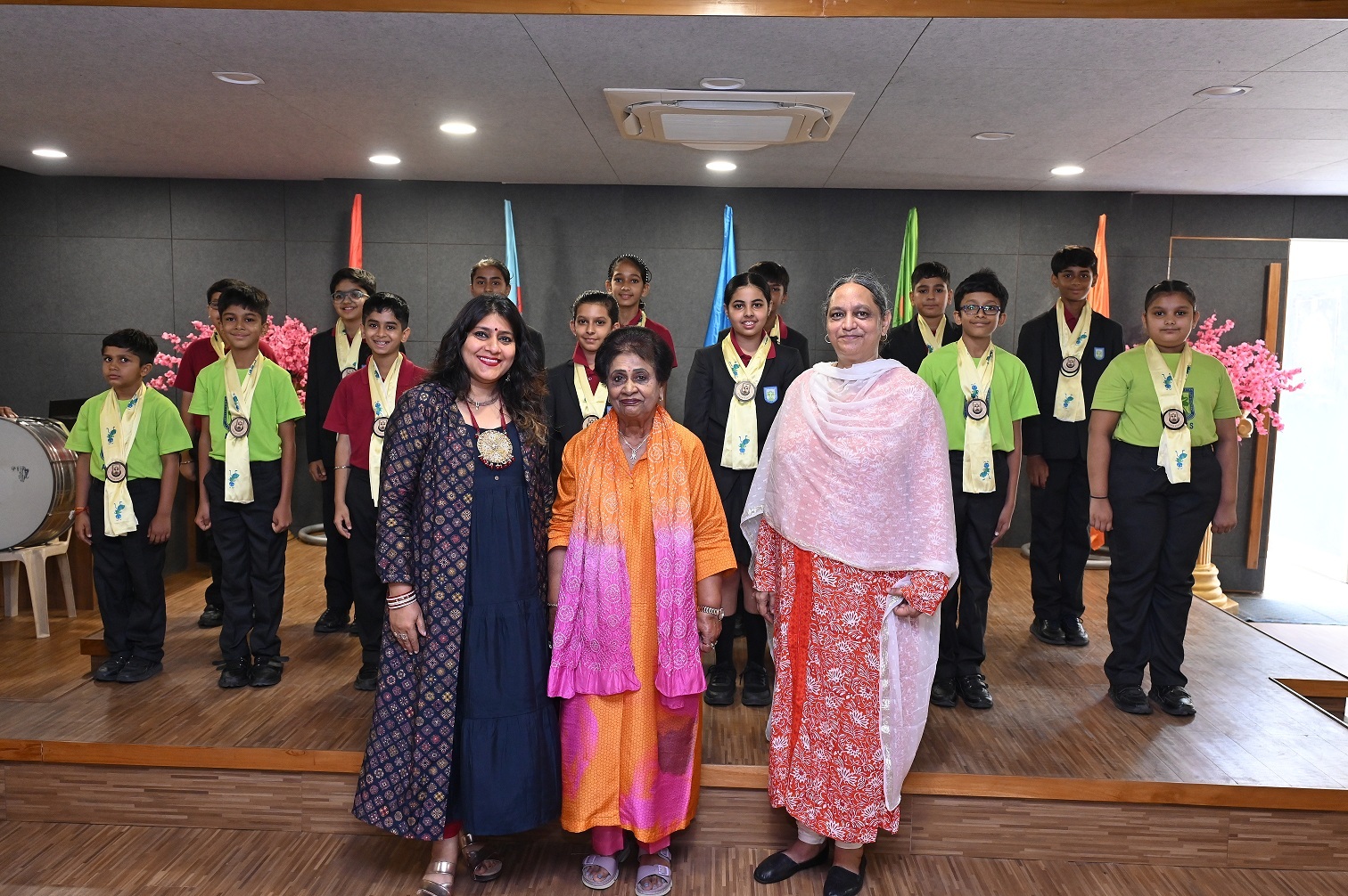 Grand Investiture Ceremony Held At Anand Niketan, Satellite Campus