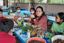 Expert intervention - Ms Rini Balasaria , Environmentalist- as a part of the Environment club