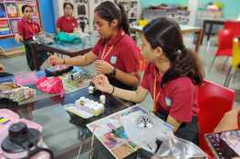 ICSE Grade 7 &  8  Needles and Brush activity 