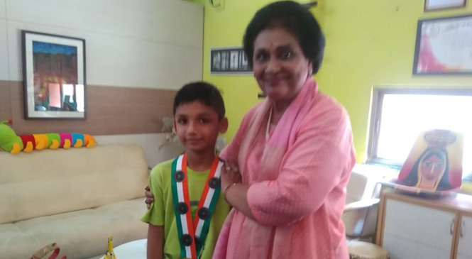 8 Years old ANTS Little Genius Makes it in India Book of World Records