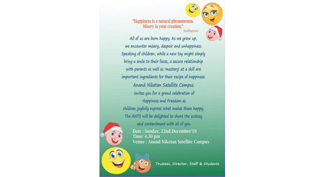 Grand Celebration of Happiness and Freedom