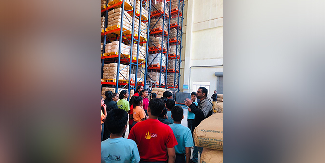 A field trip to The Waghbakri Tea factory