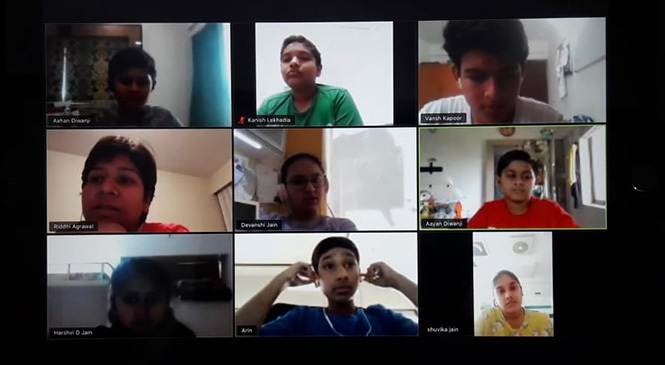 Distant Learning while Social Distancing