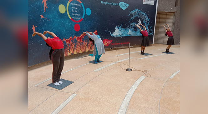 International yoga day celebration