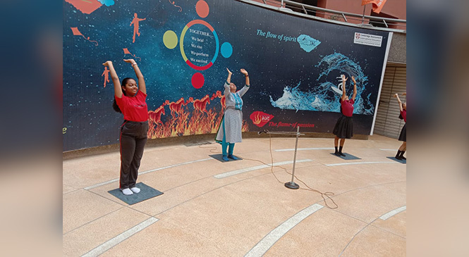 International yoga day celebration