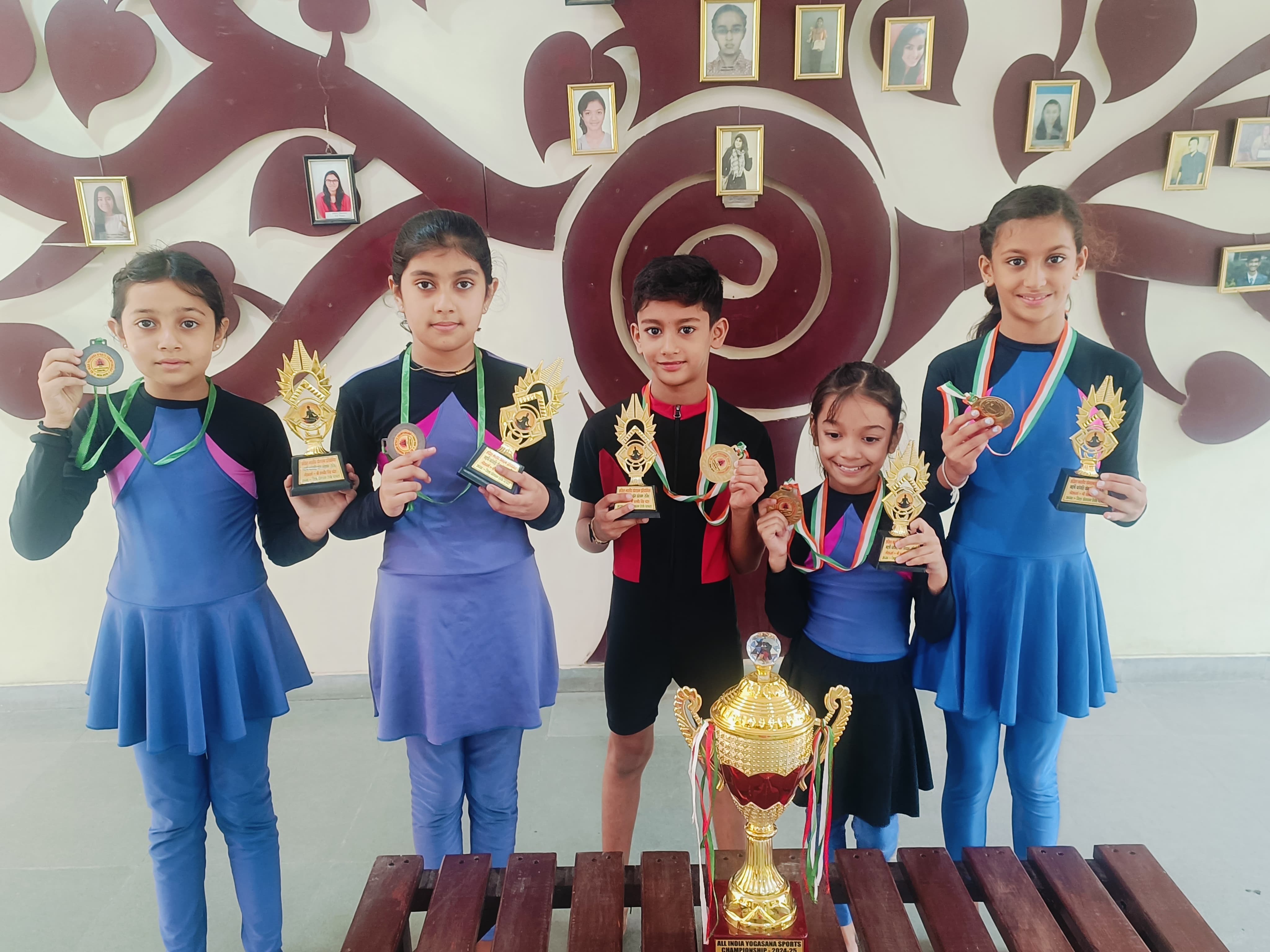 National Yoga asana Sports Achievement 2024